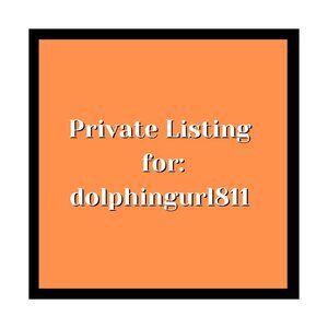Private Listing for dolphingurl811
